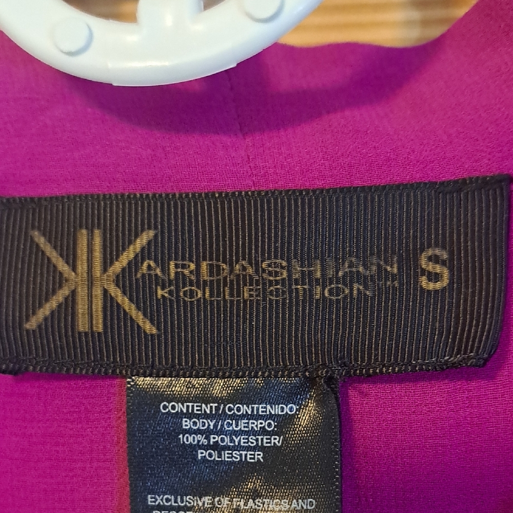 Kardashian Kollection Magenta Blouse
